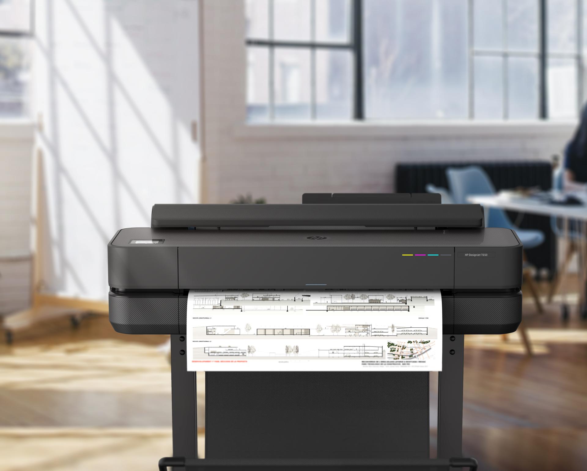 HP DesignJet T650 Series