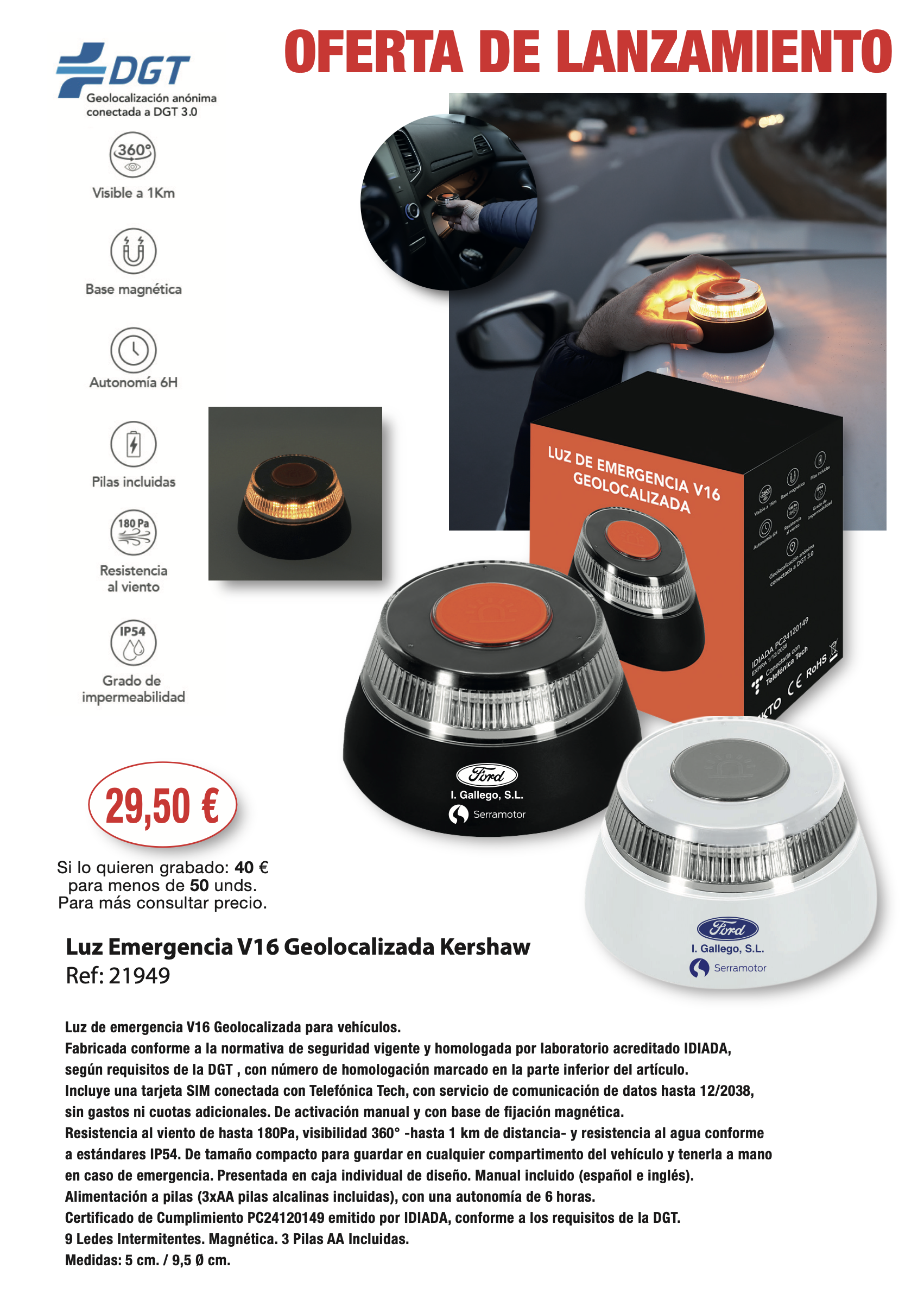 OFERTA DE LANZAMIENTO